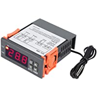 STC-1000 - Regulador de temperatura digital -50 ℃ ~ 99 ℃ Alarma termostato inteligente LED con sensor AC110 V-220 V